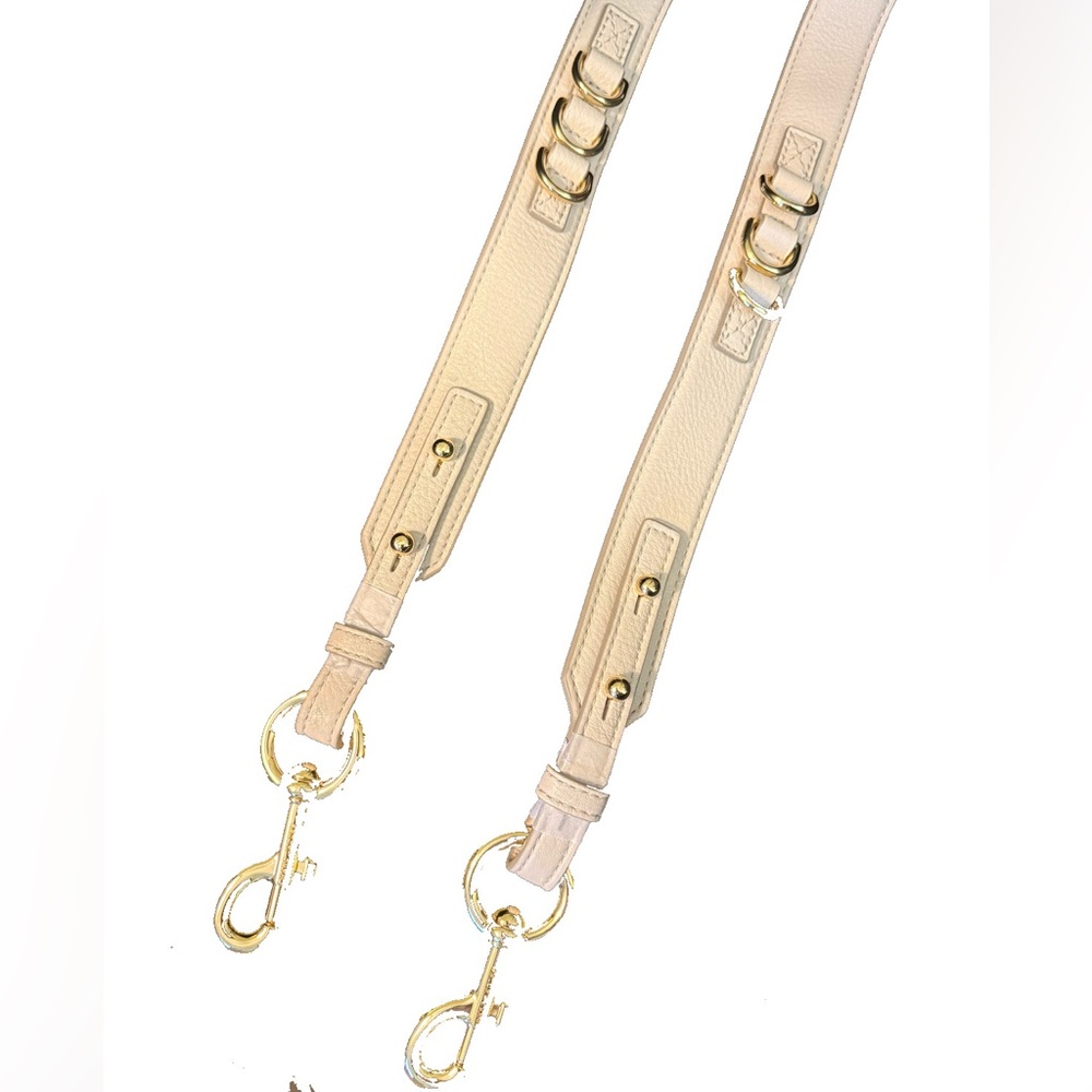 Marc Jacobs Textured Leather Strap with Gold decoration